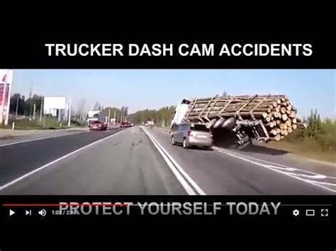 Trucker Dash Cam Accidents Compilation Of Various Trucker Accidents