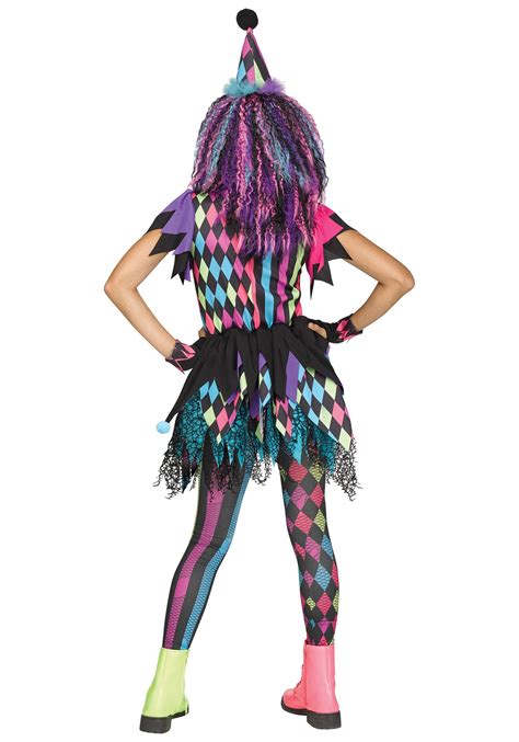 Twisted Circus Clown Costume For Girls Kids Clown Costumes