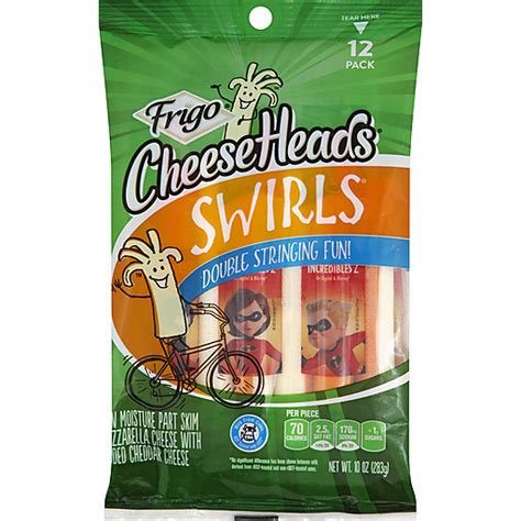 Frigo® Cheese Heads® Swirls® String Cheese 10 oz. Bag | Northgate Market