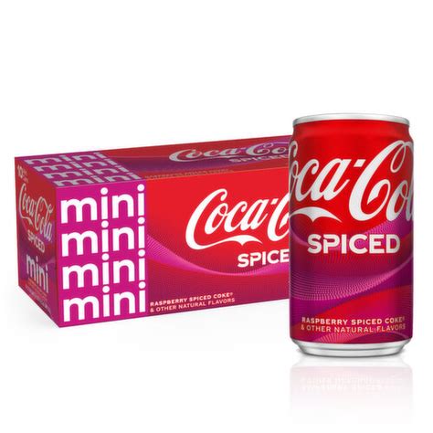 Coca Cola Spiced Raspberry Fridge Pack Cans Fl Oz Super Foods