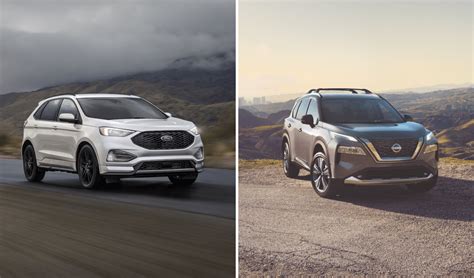 Ford Edge Vs. Nissan Rogue Comparison & Review