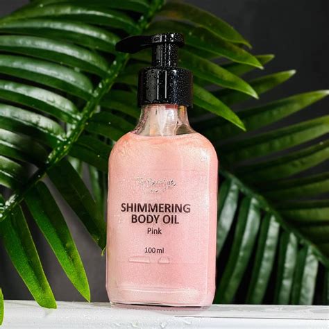 Мерехтливе масло для тіла Top Beauty Shimmering Body Oil 100 мл Pink ...