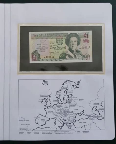 Banknoten Der Welt Jersey One Pound Eur Picclick De