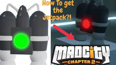 How To Get The New Jetpack In Mad City Chapter Two Roblox Youtube