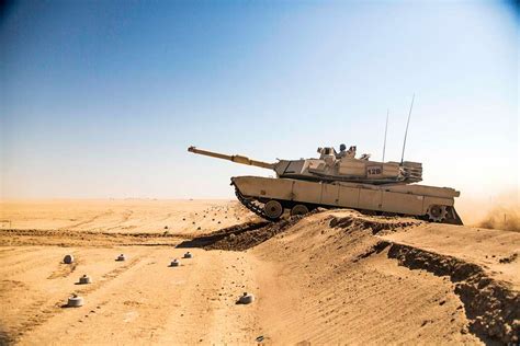 A Kuwaiti M A Abrams Main Battle Tank Th Battalion Nara Dvids