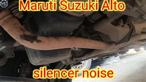 maruti suzuki alto silencer noisesilencer repair maruti suzuki alto