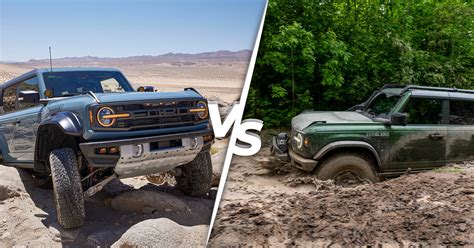 Bronco Raptor Vs Everglades Breakdown And Trim Comparison