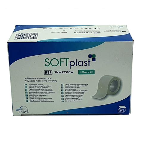 Softplast micropore flaster 1,25cmx5m A24