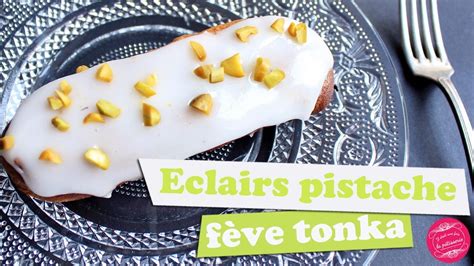 Eclairs pistache et fève tonka Recette au I Cook in YouTube