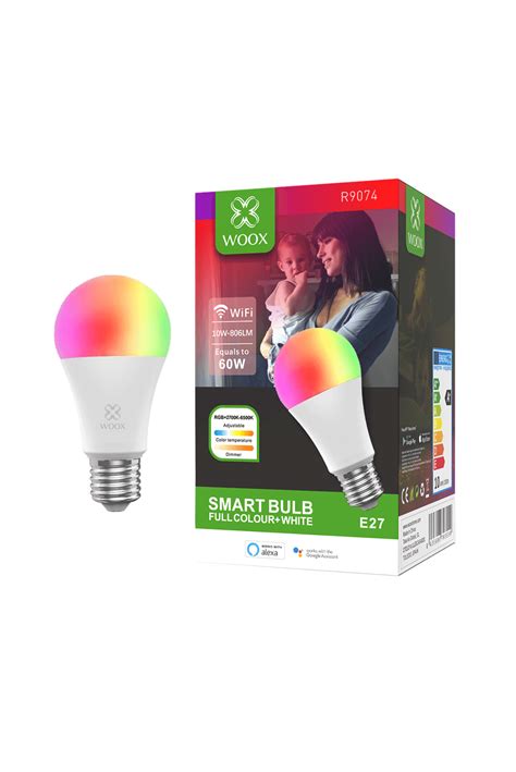 Woox R E W Wi Fi Smart Led Bulb Rgb Cct Fidelity Technology