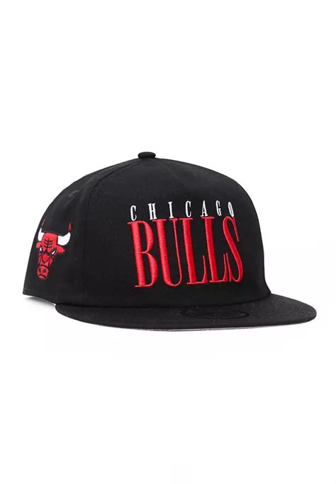 Buy New Era Chicago Bulls Nba Classic Spell Out Black Golfer Cap