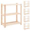 Pack Uds Estanteria Librer A Industrial Estante Niveles Madera