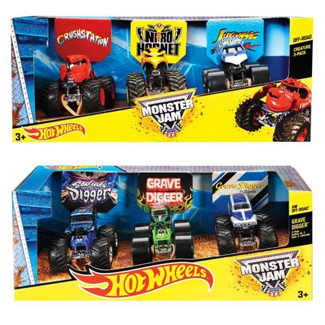 Hot Wheels Monster Jam Vehicle Pack Assorted Toys R Us Australia Monster Jam Toys R