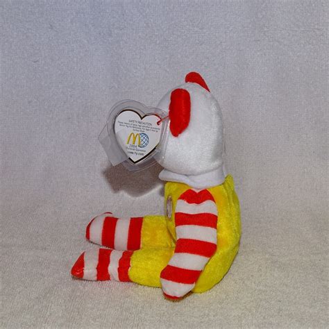 2004 Ty Beanie Baby Ronald Mcdonald Bear Convention Exclusive With