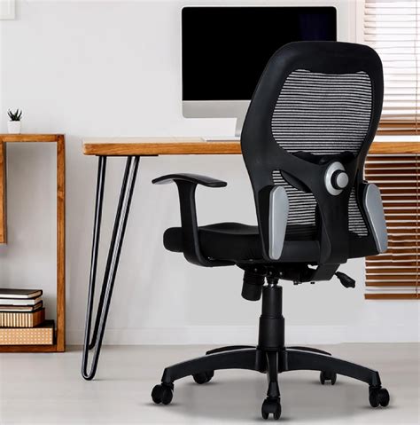 TEAL Cosmos MB Mid Back Ergonomic Office Chair With Advanced Synchro