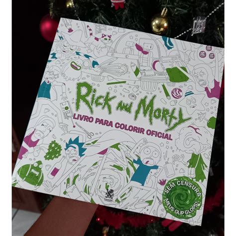Rick And Morty Para Colorir - Rick and Morty - Livro para colorir oficial ( Editora camelot) | Shopee ...