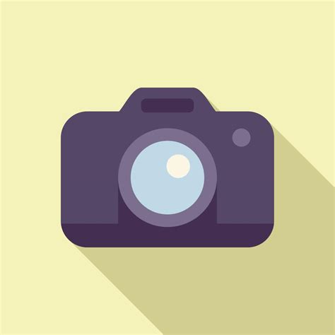 Camera Icon Flat Vector Computer Interface 16159656 Vector Art At Vecteezy