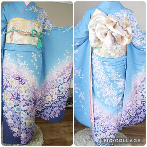 レンタル振袖② ¥69000 品川区大井町 出張着付けヘアメイク レンタル着物 振袖 こんるり