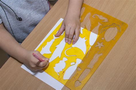 kids stencils  spark creativity