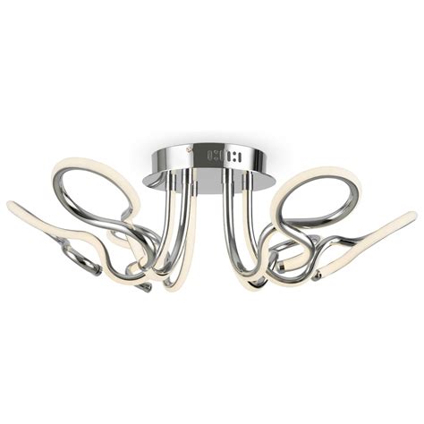 Потолочный светильник светодиодный 55 см хром Timeless FR6045CL-L54CH ...