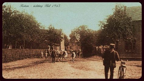 VANLANAKENTOTMAASMECHELEN: KOTEM (TOEN COTHEM) - RICHTING HAL 1945