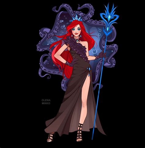 Disney Princesses As Gorgeous Villains