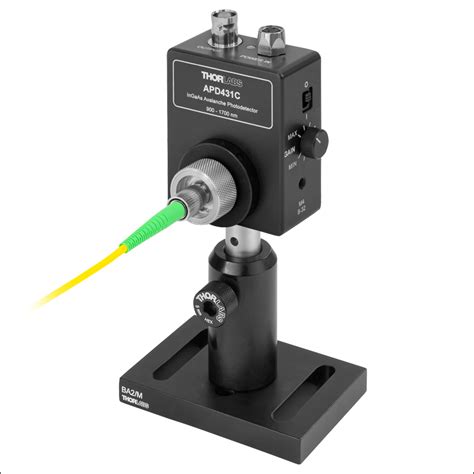 InGaAs Fiber-Coupled Avalanche Photodetector