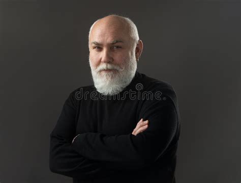 Papy Homme 60 Ans Vieux Vieux Mature Vieux Gros Plan Portrait Image Stock Image Du Mode