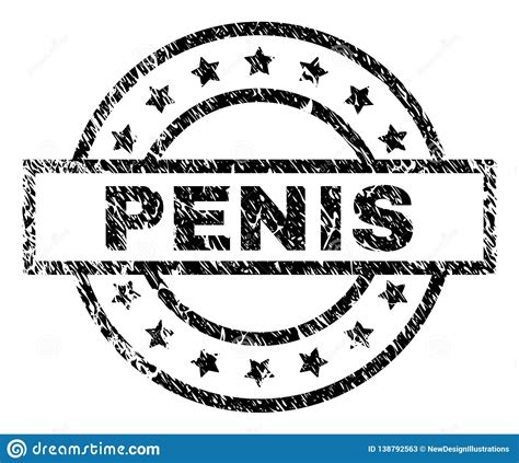 Grunge Textured PENIS Stamp Seal Stock Vector Illustration Of Penis