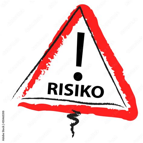 Risiko Stock Vektorgrafik Adobe Stock