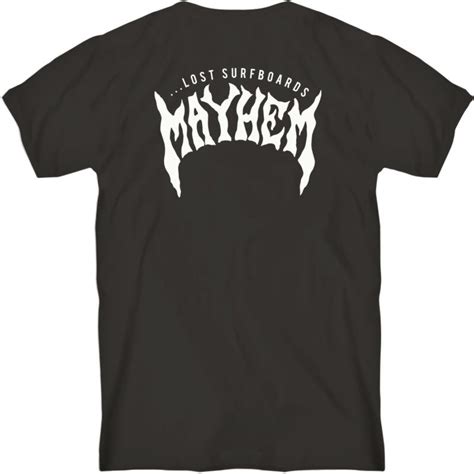 Lost Mayhem Designs T Shirt Black Sorted Surf Shop