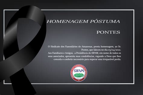 HOMENAGEM POSTUMA PONTES SIFAM