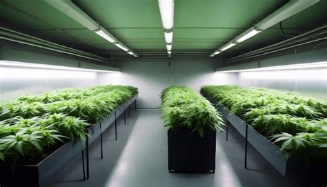 Premium Photo A Wellmaintained Cannabis Grow Room With Optimal