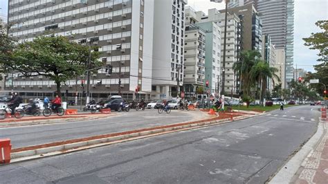 Servi Os De Pavimenta O Alteram O Tr Nsito Na Orla De Santos A Partir