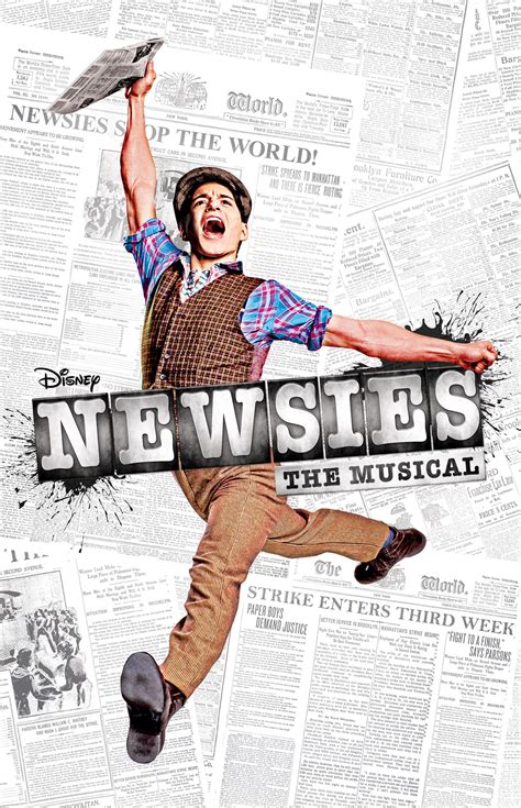 Newsies Broadway Poster