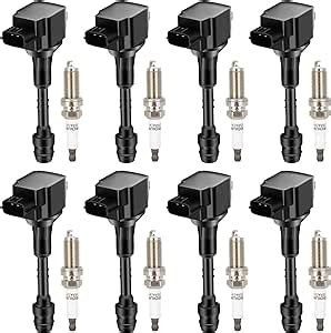 Amazon ECCPP UF510 8 Ignition Coils With 8 Iridium Spark Plugs For