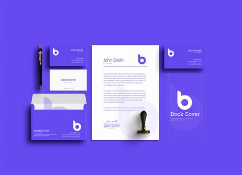 Free Office Stationery Branding Mockup PSD - Good Mockups