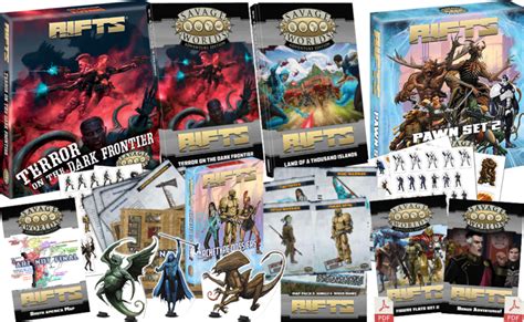 Rifts For Savage Worlds Dark Frontier Thousand Islands Booster