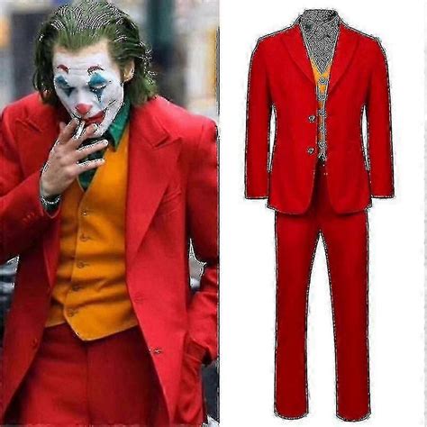 Joker Cosplay Costume - Full Set Arthur Fleck Movie Joker Fancy Dress