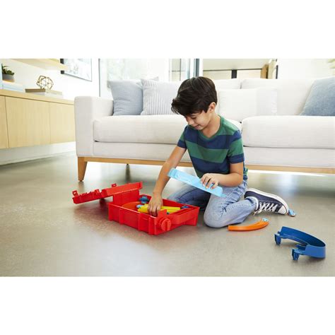 Set De Joaca Hot Wheels Track Builder Pista Cascadoriilor Incredibile EMAG Ro