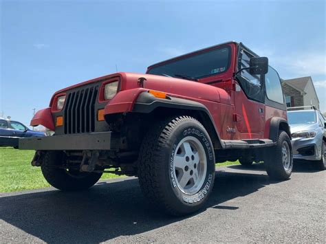 Jeep Wrangler Yj Runs And Drives Great L Classic Jeep