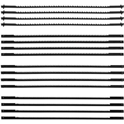 SCIE 16 PièCes SéRies Lames de Scie à Chantourner 10 15 18 24 Dents 127