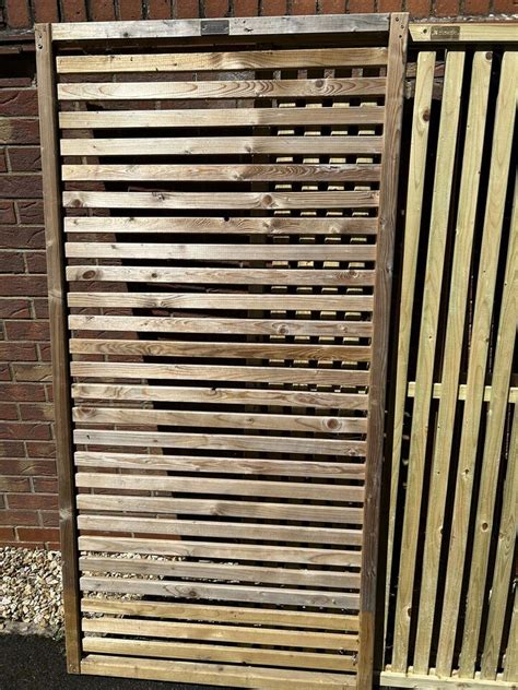 Rowlinson Garden Creations Horizontal Slat Screen EBay