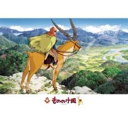 Princess Mononoke Jigsaw Puzzle Pieces Ensky Nin Nin Game