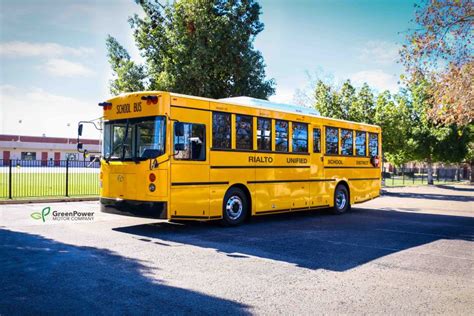 Greenpower Delivers First Electric School Buses To Southern California