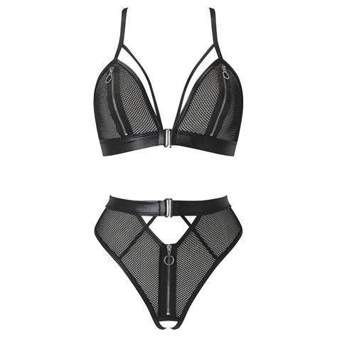 Odeerbi Women S Lingerie Set Valentine S Day European And American Zipper Sexy Lace