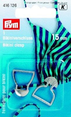 Bikini Clasp In Metal Silver Color Prym EBay