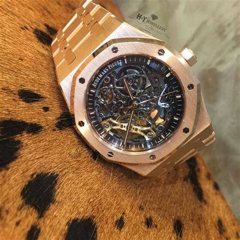 AP Skeleton in rose gold | Luxury watches for men, Rose gold watches ...