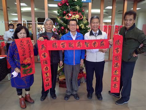 111年12月22日「吳天地老師書法展」暨春聯揮毫~準備迎新年 國軍退除役官兵輔導委員會 雲林榮譽國民之家