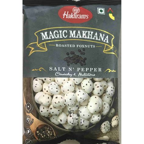 Haldiram Roasted Foxnuts Salt N Pepper 30gm